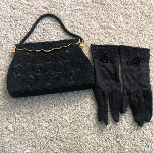 THIS ITEM IS SOLD. Vintage Beaded Bag. Quite Exquisite.